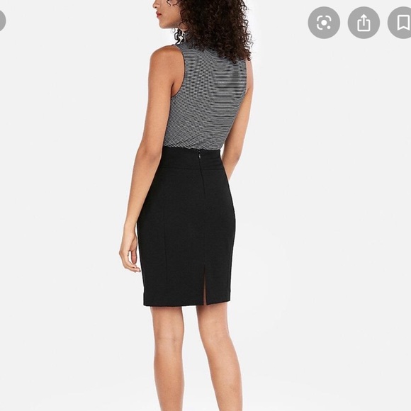 EXPRESS EDITOR WORK SKIRT - Picture 3 of 5